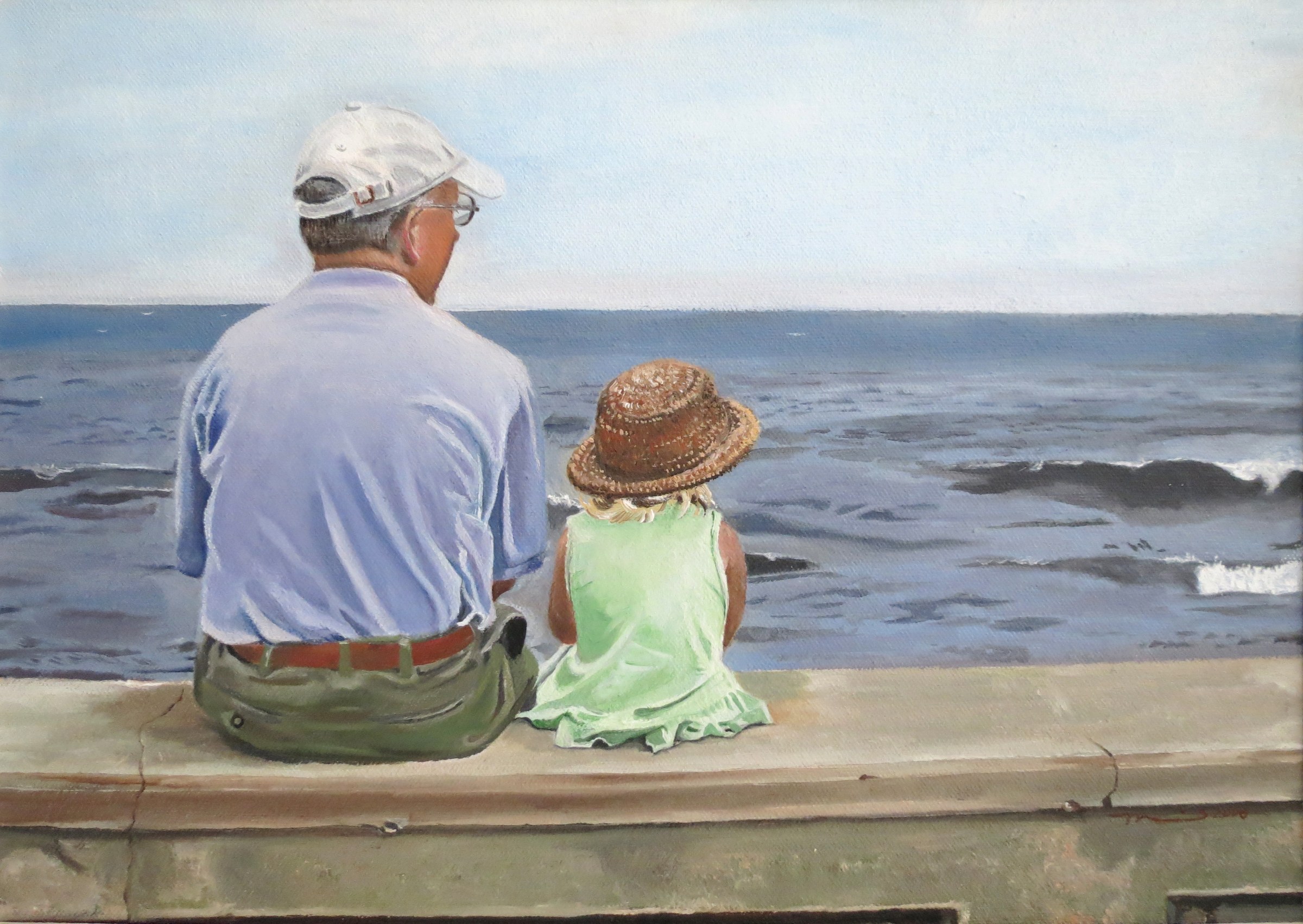 Contemplation, artwork by Marnie Hart